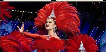 Moulin Rouge spectacle et dîner avec transport